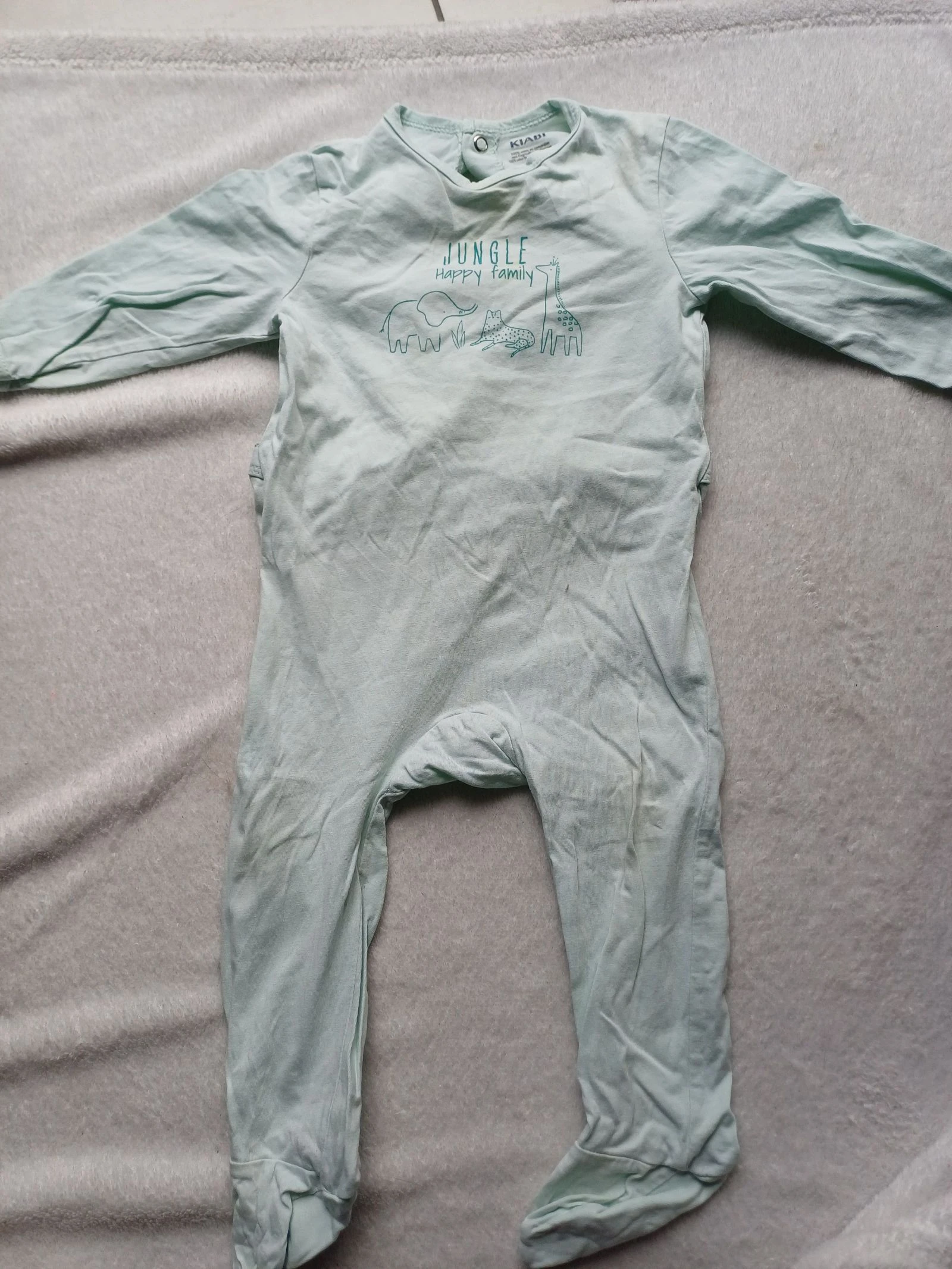 Pyjama turquoise 12 mois